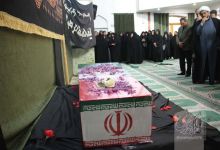 گزارش تصویری مراسم تشییع پیکر پاک«شهید گمنام»